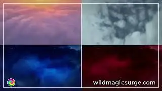 Wild Magic Surge | Animated Looping Cloud Battlemap