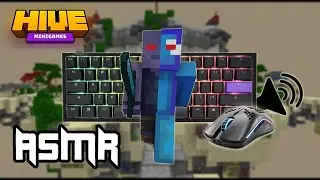 Hive skywars (Handcam/keystroke) ASMR gameplay w/ Lofi