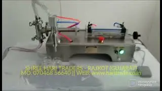 pneumatic Liquid Filling Machine 10 Ml - 100 Ml