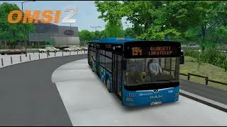 OMSI 2｜Kispest 2.1｜194➤Határ út M➟Gloriett ltp. Kele utca｜Man lion city A21｜BKK Futár