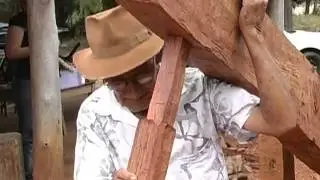 Constru&ccedil;&atilde;o de monjolo artesanal