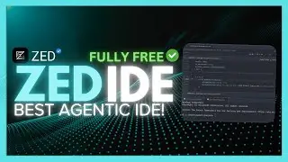 ОБНОВЛЕНИЕ Zed Editor: НОВАЯ IDE для Agentic AI &mdash; альтернатива Cursor + Windsurf! ПОЛНОСТЬЮ БЕСПЛ...