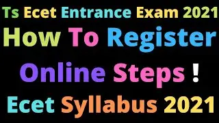how to apply ecet 2021 || ts ecet application 2021 | how to apply online ecet registration { 1}