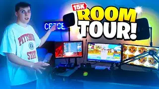 MY $15,000 SETUP (0 Ping House Tour)