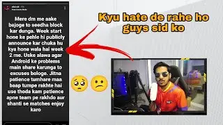 HH coach on sid's insta story | Sid getting hate? #soul #iflicks #bmps