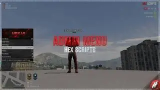 [ESX] HEX ADMIN MENU (FiveM)