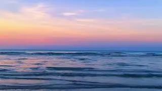 Ocean Twilight Calm ASMR 4K 🌅 Sunset Ambience for Deep Sleep Focus and Peaceful Meditation