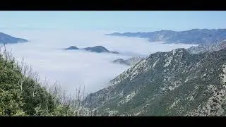 Hiking to Mt. Lowe via Eaton Saddle. 5/17/2024