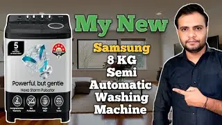Samsung 8 kg Semi Automatic Washing Machine Demo new 2025 model