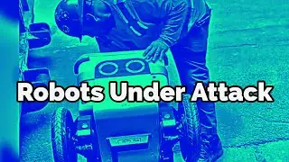 ROBOTS UNDER ATTACK: LA Unleashes Fury on Food Delivery Robots