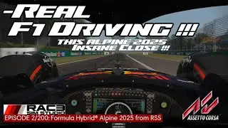 Formula Hybrid Alpine 2025 The Closest Thing to Real F1 Driving
