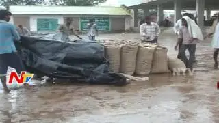 Farmers Face Problems with Sudden Rain || Mancherial District || NTV
