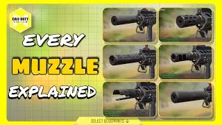 Every MUZZLE explained | tips and tricks COD Mobile | Call of Duty | CODM | SEASON 6