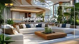 Sustainable Luxury Home Design Ideas | Eco-Luxury Urban Living with Timeless Contemporary Design