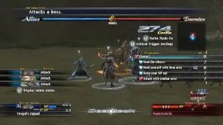 The Last Remnant - Battle Gameplay [720p compatibility]