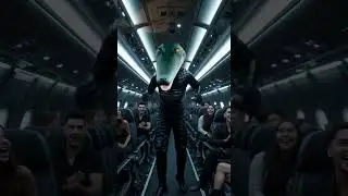 Crocodile themed airplane ✈️