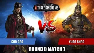 Cao Cao vs Yuan Shao | Total War Three Kingdoms Duelist Tournament Round 0 Match 7