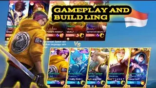 Gameplay ling dan build terbaru by Lc gaming||mobile legends bang bang.