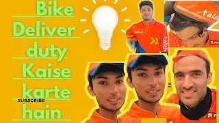Bike delivery duty kaise karte hain | Bike Rider job in Dubai #bikeriderjob