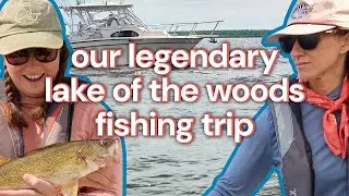 Fishing on Lake of the Woods, Minnesota Travel Vlog I Star of the North