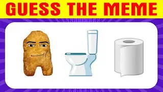 Guess The MEME Song by Emoji | Skibidi Toilet, MrBeast, Wednesday
