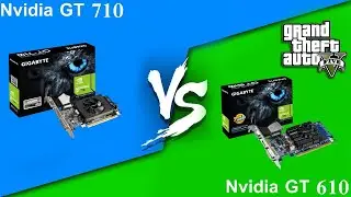 GT 610 vs GT 710 | Grand theft auto 5 | FPS test in 2020