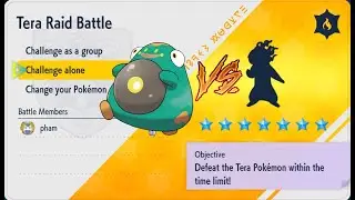 [Pokemon Scarlet & Violet] 7-Star Hisuian Typhlosion Raid: Bellibolt Solo Strategy (See Description)