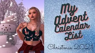 Second Life   My Advent Calendar List 2021