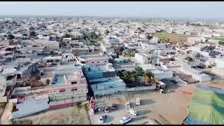 Drone View of Jand city attock