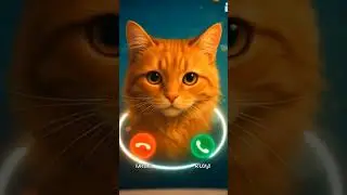 Cat calling #phone #call #cat #telephone #ringtone #short