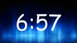 6:57 Minutes Timer / Countdown from 6min 57sec