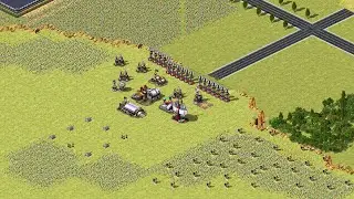 Red Alert 2 | Месть Юрия | 7 на 1 | Очень сложный ИИ | Случайная Великобритания