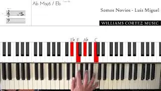 Somos Novios - Luis Miguel Piano Tutorial