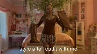 watch me turn a slip dress into the cutest fall outfit EVER