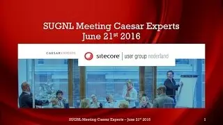 Sitecore SUGNL 20160621 - Sitecore Email Experience Manager (EXM) 3.X (Dutch language)