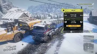 S7_Unlocking a Path using Azov / Snowrunner Gameplay