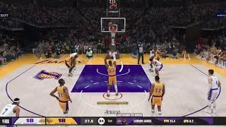 Experiment on 2K 26.with the Los Angeles Lakers.and the all time, Los Angeles Lakers