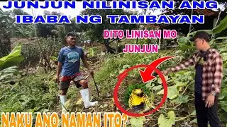 JUNJUN NILINISAN ANG IBABA NAG TAMBAYAN #pbteamdavao #pugongbyahero #hilights 