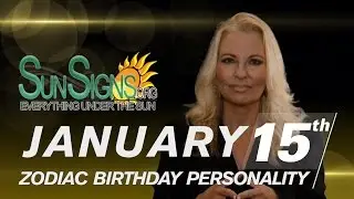 January 15 Zodiac Horoscope Birthday Personality - Capricorn - Part 2
