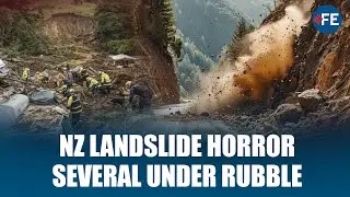 New Zealand LANDSLIDE: Several Missing After Landslide Buries New Zealand Campground