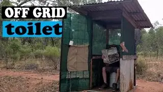 My off grid toilet  ( long drop )