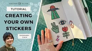 How To Make Stickers For Your Junk Journal | DIY Stickers