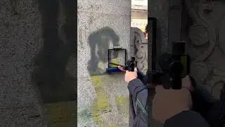 Graffiti Removal Made Easy with a Laser Cleaning Machine | Watch the Magic#laser  #graffitiremoval
