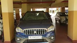 Auto mirror fold in maruti s cross | how to open rear view mirror with key in s-cross, swift, baleno