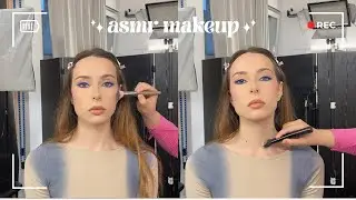 Gentle Make-up Application with Ocean Sounds | Real Person ASMR | No Talking