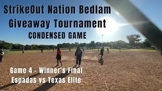 Espadas vs. Texas Elite | USSSA Slowpitch at Mike Lewis Park 10/19/24 Winners Final CONDENSED GAME
