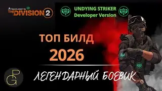 The Division 2 Top Solo 2026 Build.Undying striker.Developer Version. Легендарный боевик. Орел.