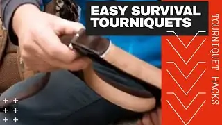3 Easy Improvised Tourniquets.