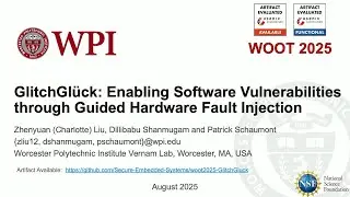 WOOT '25 - GlitchGl&uuml;ck: Enabling Software Vulnerabilities through Guided Hardware Fault Injection