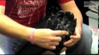 Icon Merc Short Motorcycle Gloves